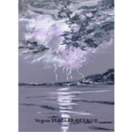 Orage Rose sur Mer-60x80cm-480€