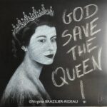 God Save The Queen-50x50cm
